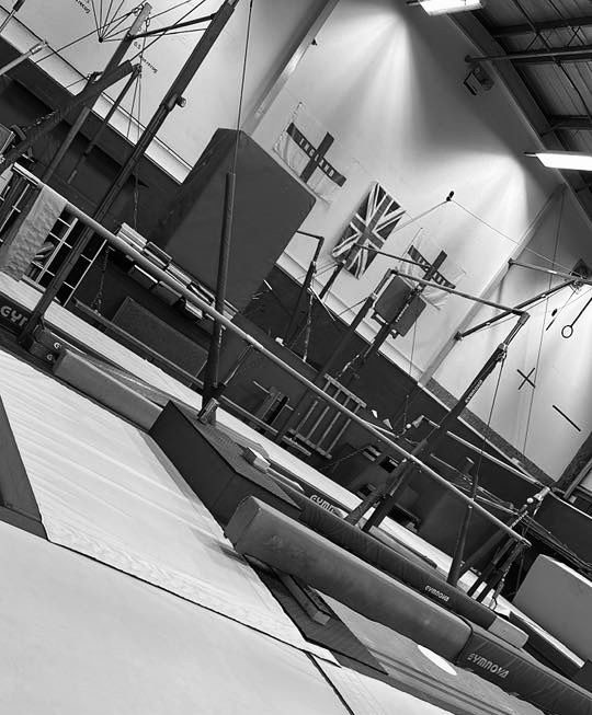 Inside Severn Gymnastics & Trampoline Club