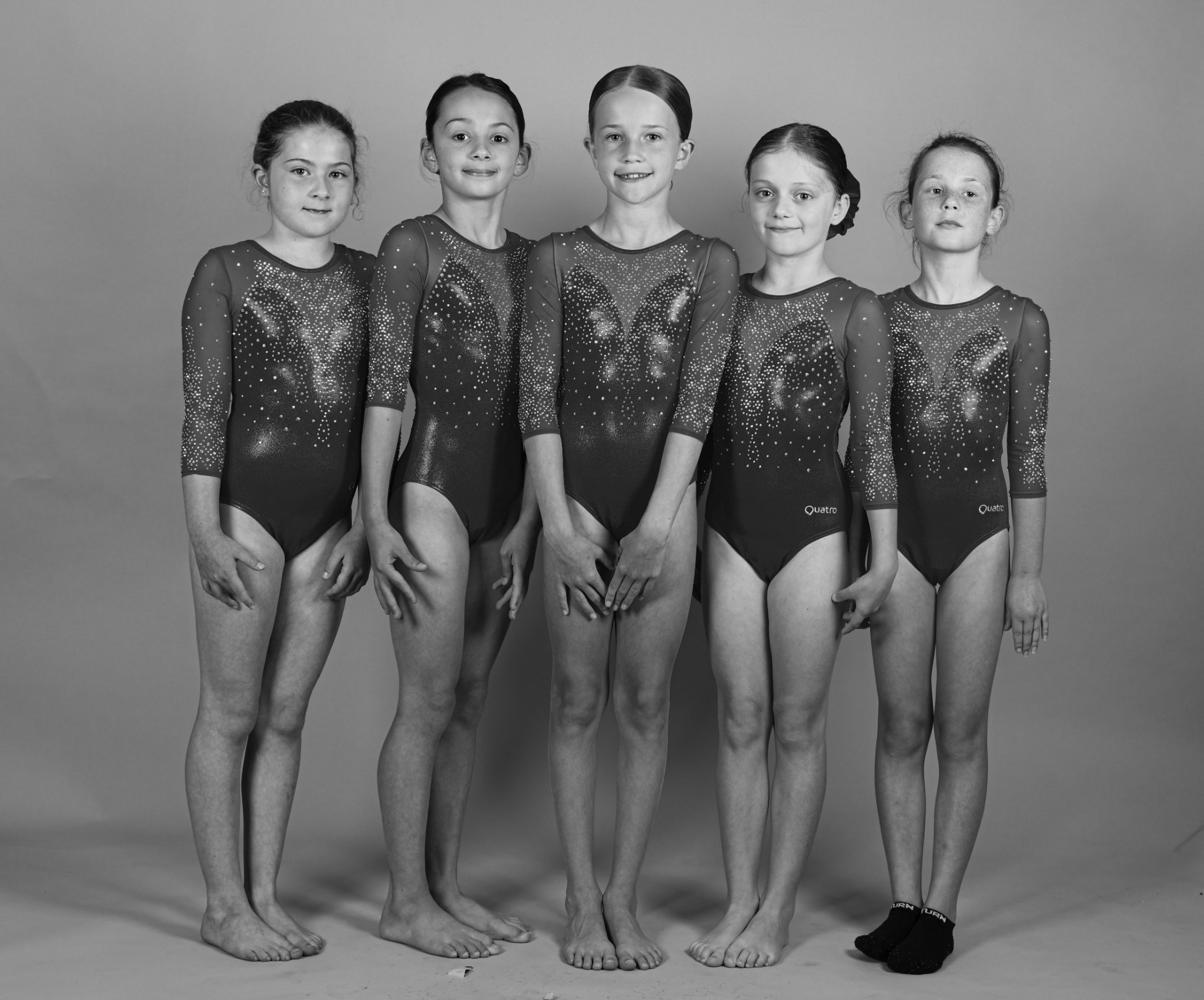 Girls squad at Severn Gymnastics and Trampoline Club